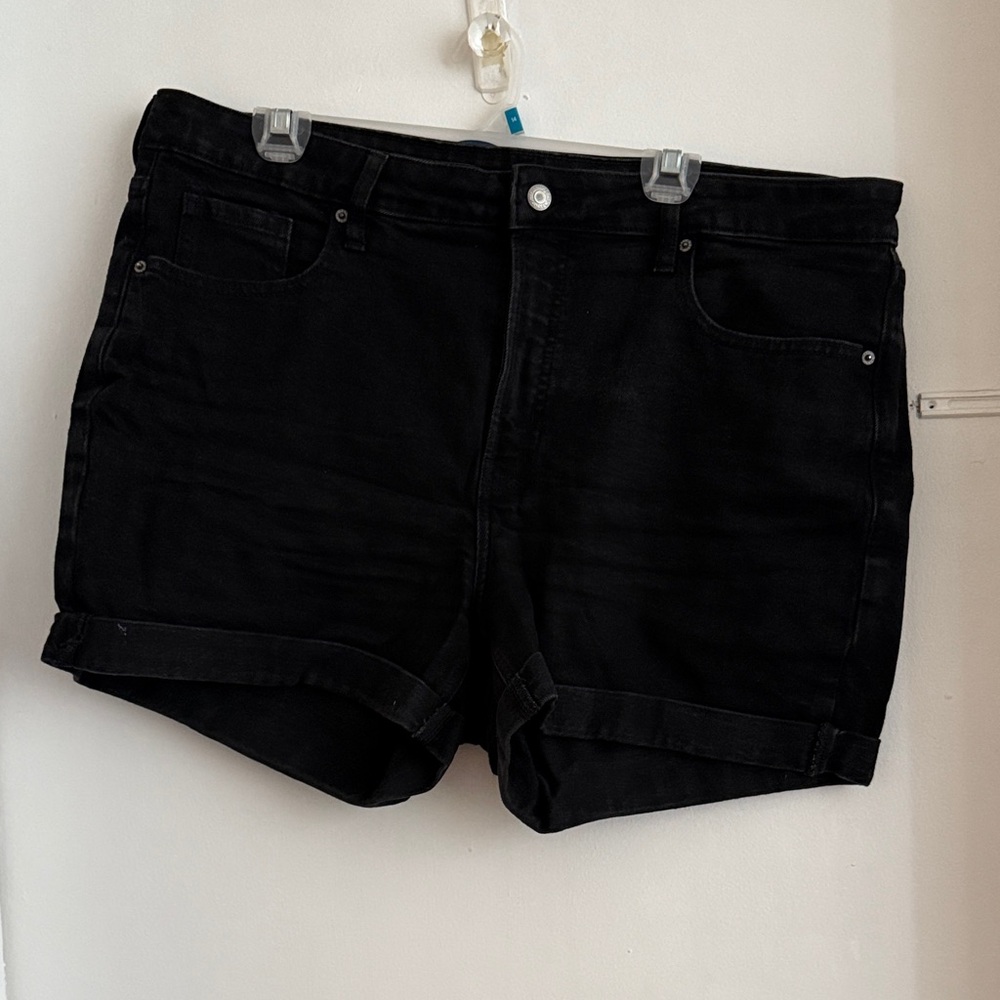 Old Navy Women's Black Jean Shorts